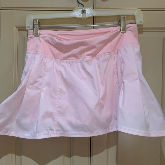 Lululemon skort Worn once. Color is peach not orange. Super cute for summer ! - Picture 5 of 7